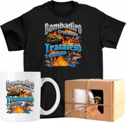  Bögre szett Póló Bombadiro Crocodilo krokodil 1 Kész Ajándék 140 (AP44.9.140)