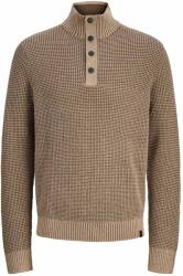 JACK & JONES Tricotat Jjethan Knit High Neck 12278965 16-1104 TCX crockery (12278965 16-1104 TCX crockery)