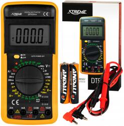 Xtreme Professzionális Multiméter Digitális Árammérő Feszültség Teszter LCD Szett (DT9205A)