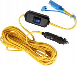  Sae 12V Dugó Hosszabbító Kábel Szivargyújtó Dugó 680CM