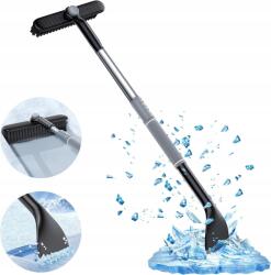 Kefe jégkaparóval, hóeltakarító kefe, téli kefe