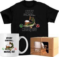  Bögre szett Póló Halak Csengetnek Mennem kell Kész Ajándék 104 (AP41.163.104)