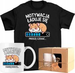  Bögre szett Póló motiváció töltődik mém 3 Kész Ajándék 128 (AP51.47.128)