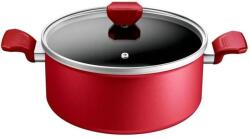 Tefal Daily Expert hagyományos Tefal fazék 4, 5 l fedővel piros (314184)