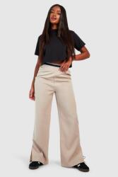 Boohoo KC13104 Boohoo Széles Nadrág Magas Derék Kontrasztos Övvel (15) XXL