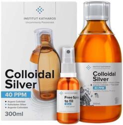 Institut Katharos Colloidal Silver Колоидно сребро, 40 PPM, 300 ml, Institut Katharos (833266 IK)