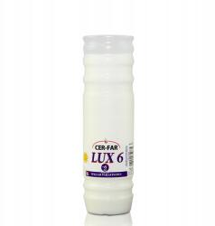 Paraffin utántöltő Cer-far mécsesekhez 21, 5 cm 6 Nap 24 db (LUX 6)