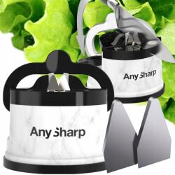 AnySharp Any Sharp Késélező Konyhai Késekhez, Pultra Szerelhető, Márvány Csempe (ASKSWMARBLE)