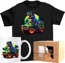  Bögre szett Póló Dino Monster Truck 2 Kész Ajándék 152 (AP46.7.152)