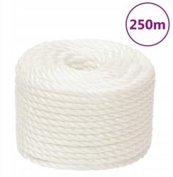 VidaXL Munkakötél, fehér, 10 mm, 250 m, polipropilén (8720287132585)