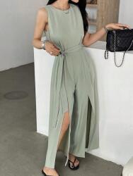 Shein KC44108 Dazy Overál Kivágott Szárú Sima Pánttal (22) L