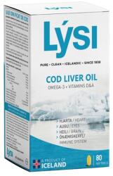 Lysi Cod Liver Oil, 80 софтгел капсули, Lysi (860027 LYSI)