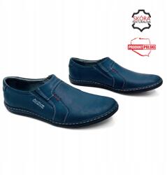 Polbut Kék Bőr Félcipő Puha Papucs 39-ES (POL362-09-SK-G1/)