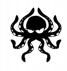  Autós matrica polip gonosz 2d 14cm x 15cm