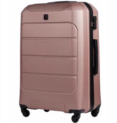 Wings Feladható poggyász Nagy méretű kemény bőrönd Wings Gannet 28" Rose Gold (GAN01-L-R.GOLD)