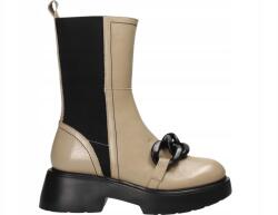 Wonders C-6710 Wild Taupe Bőr Csizma Taupe Színű 39-es Méret (C-6710)