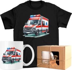  Bögre szett Póló Mentőorvos 4 Kész Ajándék 152 (AP32.1762.152)