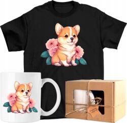  Bögre Szett Póló Kutya Virágok Kedves 2 Kész Ajándék 140 (AP45.153.140)