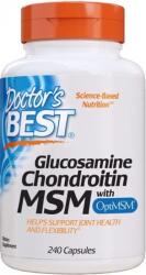 Doctor's Best Glucosamine Chondroitin MSM, 240 капсули, Doctor's Best
