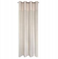 Eurofirany Függöny készre szerelve Agnes 140x250 Design91 krém/arany (10388479)