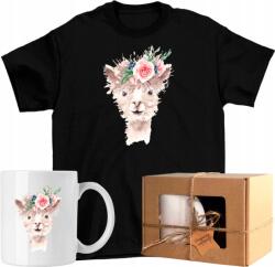  Póló szett Alpaka Bögre Színes 01 Kész Ajándék