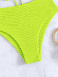 Shein DC23306 Shein Bordázott Neon Bikinialsó (23) L