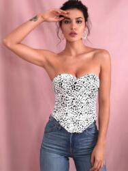 Shein LC82201 Shein Fűzős Felső (18) S