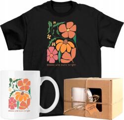  Bögre szett Póló Virágok növények Art 3 Kész Ajándék 104 (AP46.37.104)