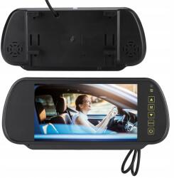  Autós Monitor Visszapillantó Tükör Digitális Led Képernyő 7 Hüvelykes Tolatókamera (XD08027)