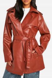 Boohoo FC17307 Boohoo Edzőkabát Oversize Öv Petite (15) S