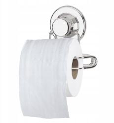 Rodeno Wc Papír Tartó Ezüst Színű Fürdőszobába, Fém, Masszív, Modern (ROD2175)