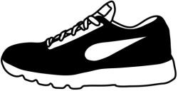  Autós matrica sportcipő