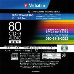 Verbatim Music Cd-r Audio 1db asztali hangszer