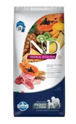  N&D Tropical Selection Dog Lamb Adult medium/maxi - bárány, tönkölybúza, zab, trópusi gyümölcsök 10kg