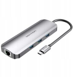 Vention Usb-c 9in1 Tf/sd Hdmi Lan PD100W Audio (TOLHB)