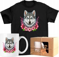  Bögre szett Póló Kutya Virágok Művészet 17 Kész Ajándék 104 (AP45.136.104)