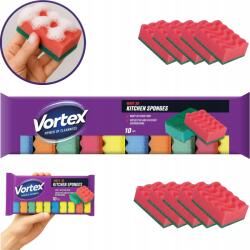 Vortex 3D Hullámos Wave Konyhai Szivacs Erős Kényelmes Mosogatás 10 db (GĄBKI VORTEX 3D FALOWANE WAVE KUCHENNE MOCNE)
