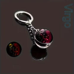 Kincsecske Kollekció Szűz kulcstartó, sötétben világít