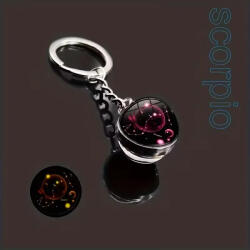 Kincsecske Kollekció Skorpió kulcstartó, sötétben világít