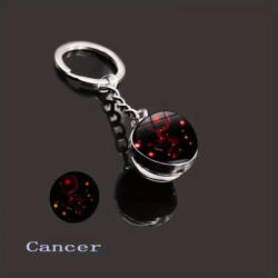 Kincsecske Kollekció Rák kulcstartó, sötétben világít