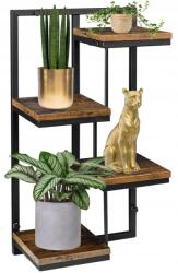 Gockowiak Függő virágágyás fekete Hagart öregített tölgy (5902340323854)