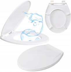 Rodeno Wc ülőke, fehér, polipropilén, ovális, fürdőszobába (ROD2465)