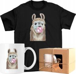  Bögre szett Póló Alpaka Kedves Gyerek 4 Kész Ajándék 140 (AP45.4.140)