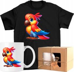  Bögre szett Póló Papagáj Színes Gyerek 5 Kész Ajándék 116 (AP32.0327.116)