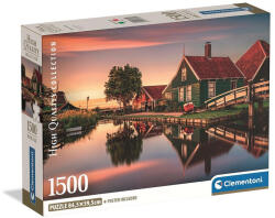 Clementoni Hollandia Zaanse Schans 1500 db-os Compact puzzle Clementoni (CL31734)