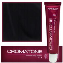 Montibello Tartós színező Montibello Cromatone 1 fekete fedés ősz hajra 60ml (8429525109319)