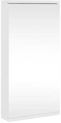  Fürdőszobai Szekrény sarok tükörrel, fehér, 30x24x60cm (357977)