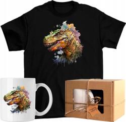  Póló szett Dino Dinoszaurusz bögre 04 Kész Ajándék