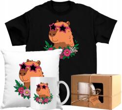  Nagy Szett Póló Bögre Kapibara Csillag Virágok 140 Ajándék (AP57.58.140)