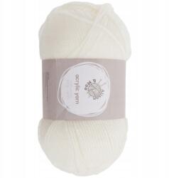 Alison & Mae Fonal Akril Vastag Fehér Alison&Mae 100g/238m Horgolófonal (8715275826669)